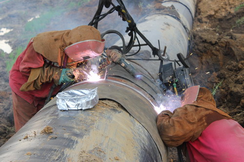 管道四公司严把西二线广南支干线承建标段焊接