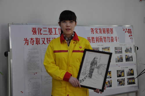 邓文静:巧手绘就十三步曲--中国石油新闻中心