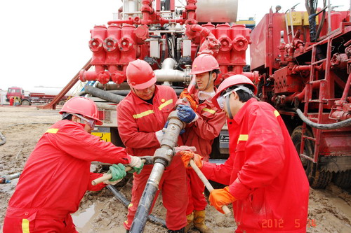 吉林油田龙深2平1井封固作业完成--中国石油新