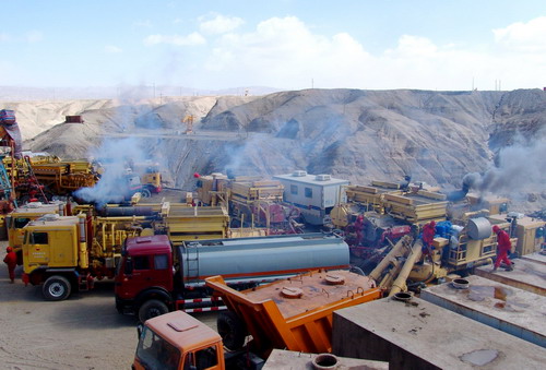 青海油田最大规模的压裂施工成功实施-青海油