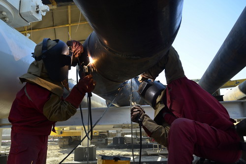 管道局二公司CPP207机组鲁迈拉施工见闻--中