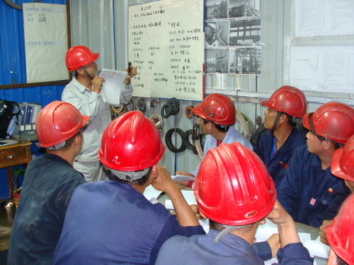 东北工程吉林化建管道安装建设学习型班组