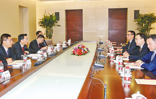 汪东进会见哈萨克斯坦国家油气公司副总裁--中