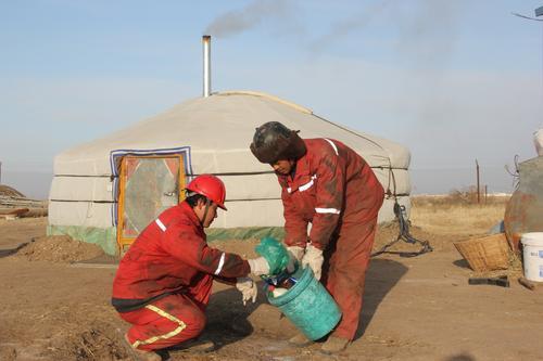 长城钻探蒙古国项目开展青年志愿者活动--中国